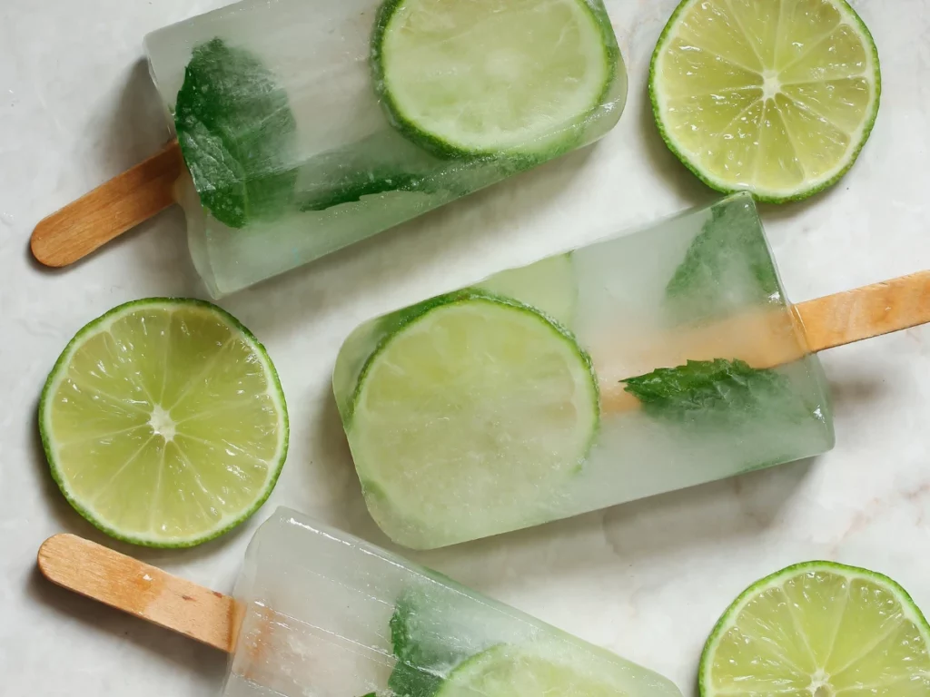 Mojito Blanco Popsicles