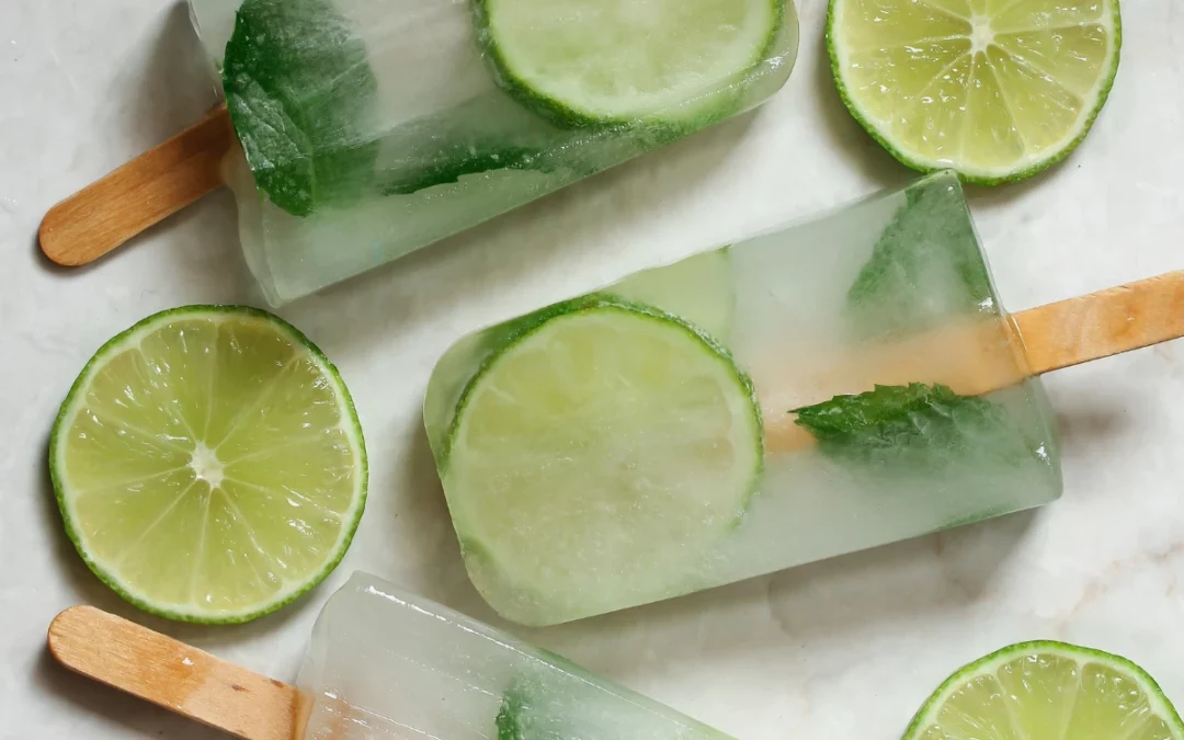 Mojito Blanco Popsicles